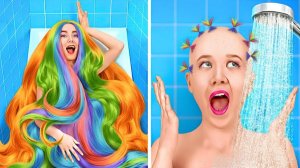 💇Сумасшедшие проблемы с волосами 😅 Длинные vs короткие | Ла Ла Лайф