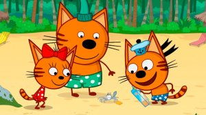 ТРИ КОТА - Морское путешествие Трёх котиков - Три кота Мультик для детей