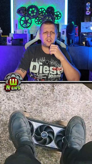 Скейтборд из видеокарты RTX 5080 смотреть онлайн