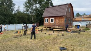 «ВОЛОКОЛАМСК» | Типовое передвижение дома за 1 день. 🏠💨