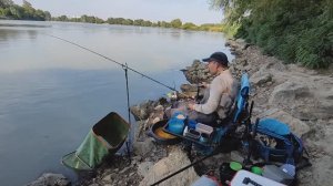 Лещи-кидалы и Вражеская рыба-гопник.Фидерная рыбалка на Кубани.Отчет #1