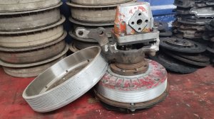 Размеры полноценного сцепления на заднем тормозном барабане ВАЗ 2108