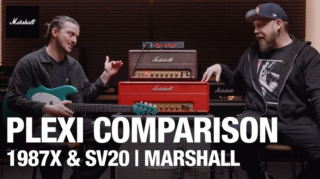 Marshall: Plexi Comparison With Fluff (@RiffsAndBeards) ｜ SV20H & 1987X ｜ Marshall