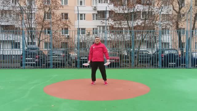 Разминка с ракетками для Тайцзи (9)