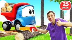 Как Лева стал сильнее? Веселые гонки по воде, строительство моста вместе с друзьями и полезный обед!