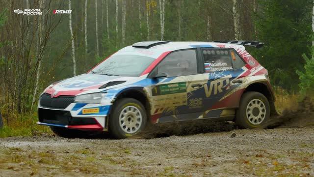 Обзорный репортаж 8 этапа чемпионата России по ралли – «Татнефть Ралли Выборг». смотреть онлайн