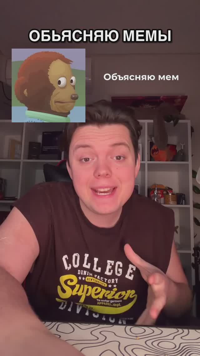 МЕМ С ОБЕЗЬЯНКОЙ смотреть онлайн