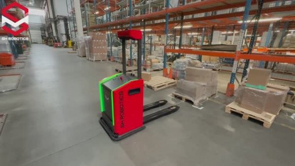 Российский складской робот SM ROBOTICS MULE