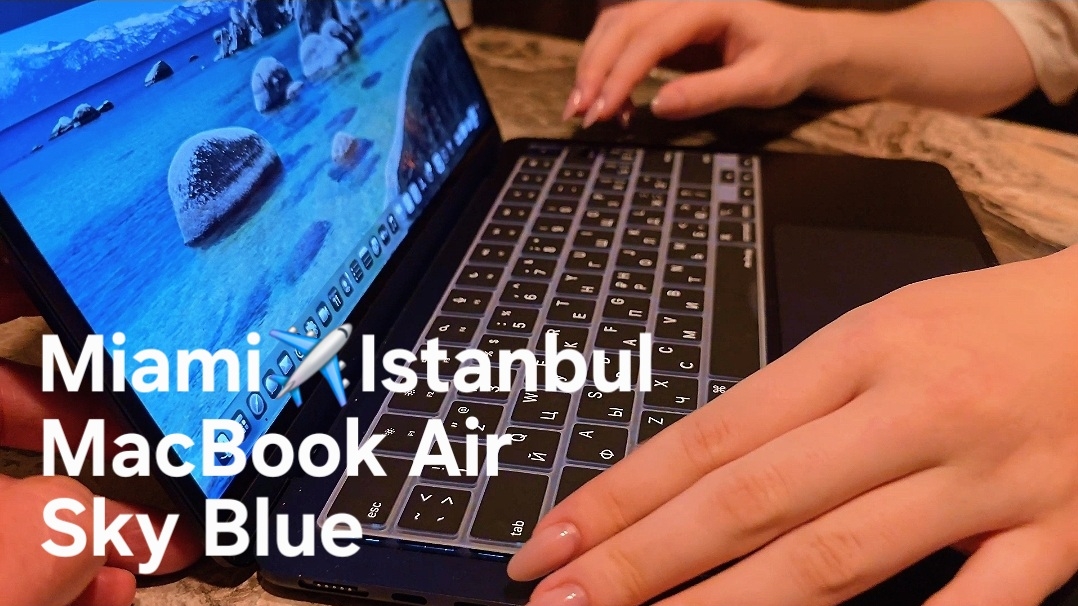 MacBook Air M4 Sky Blue ⚡️сегодня привезли дочке из Майами✈️ смотреть онлайн