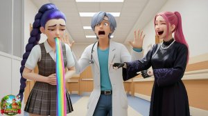 Спасаю Руми от заговора Миры с отравлением KPOP Demon Hunters