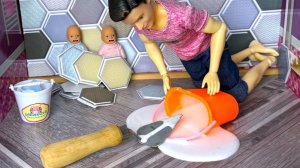 ПАПИНЫ ПОМОЩНИКИ 🤣🤣🤣 Катя и Макс веселая семейка! РЕМОНТ В ДОМЕ куклы Барби истории ДАРИНЕЛКАТВ