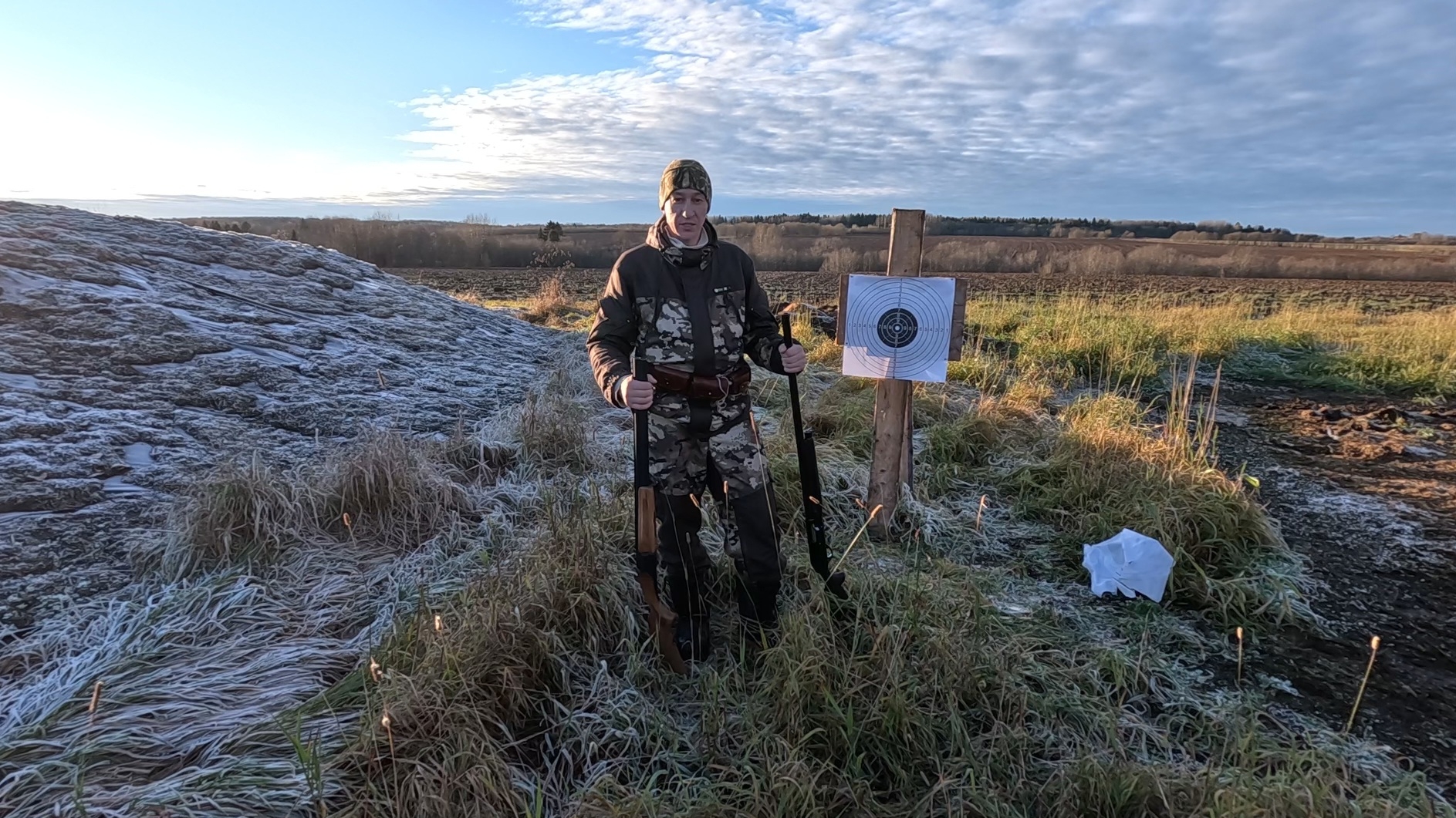 ВЫБОР РУЖЬЯ ДЛЯ ОХОТЫ! БЕНЕЛЛИ ИЛИ ИЖ-27? СТРЕЛЬБА ПО МИШЕНЯМ! смотреть онлайн