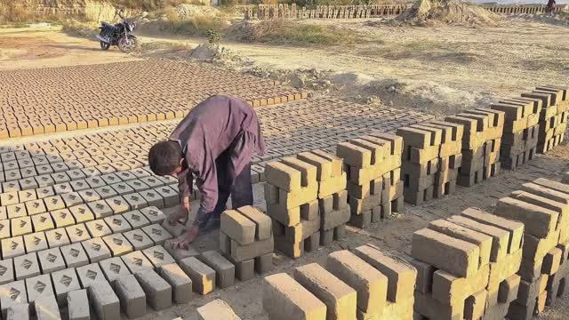 Кирпичный завод. Пакистан