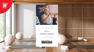 HIIT + STRETCH & GO с Ангелиной Казанцевой | 15 ноября 2025 | Онлайн-тренировки World Class
