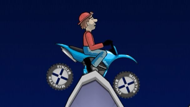 Суперкрутой мотоцикл макс уровня ЗАСТРЯЛ в Hill Climb Racing!!!