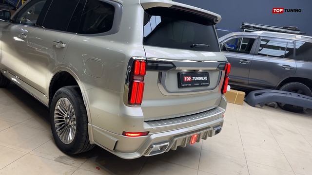 Тюнинг Танк 500 – установка спортивного обвеса под ключ #tank500