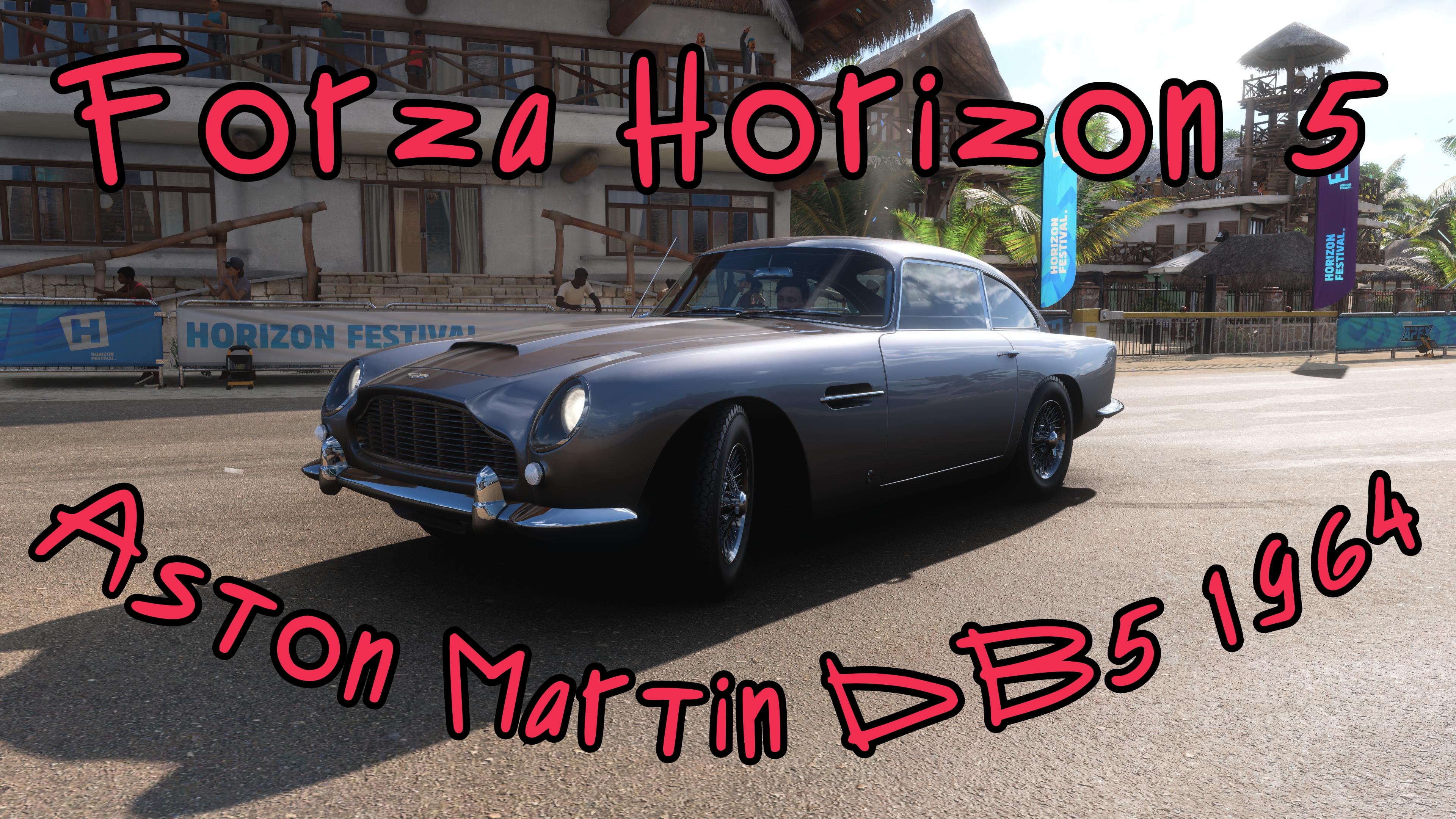 Aston Martin DB5 1964 — легендарный автомобиль Джеймса Бонда покоряет горизонты в Forza Horizon 5 смотреть онлайн