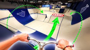 СУМАШЕДШИЕ ТРАНСФЕРА ОТ ПЕРВОГО ЛИЦА В БЕЗУМНОМ СКЕЙТ ПАРКЕ!