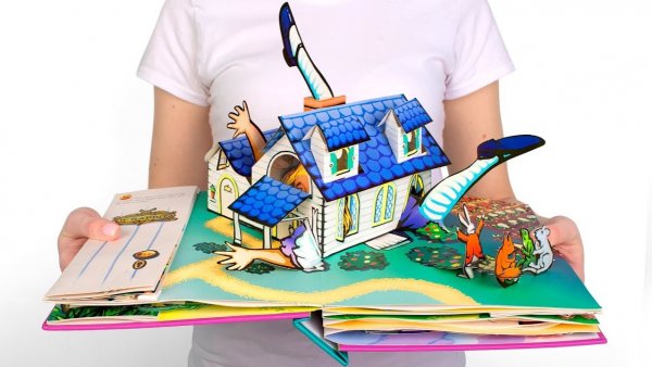 Сказки на ночь с Сэмом: объемная книга «Приключения Алисы в Стране чудес»