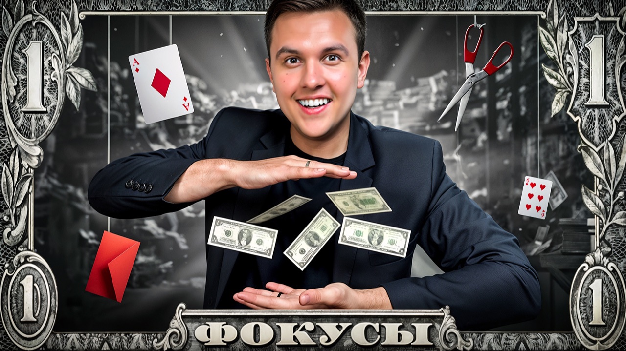 10 НЕВЕРОЯТНЫХ ФОКУСОВ С ДЕНЬГАМИ + обучения смотреть онлайн