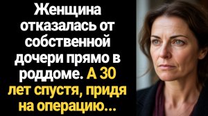 ИСТОРИЯ ИЗ ЖИЗНИ/Женщина отказалась от собственной дочери прямо в роддоме, а придя на операцию