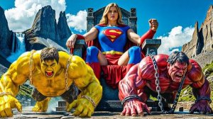 ЭПИЧЕСКАЯ БИТВА СИНЕГО ХАЛКА ПРОТИВ КРАСНОГО ХАЛКА