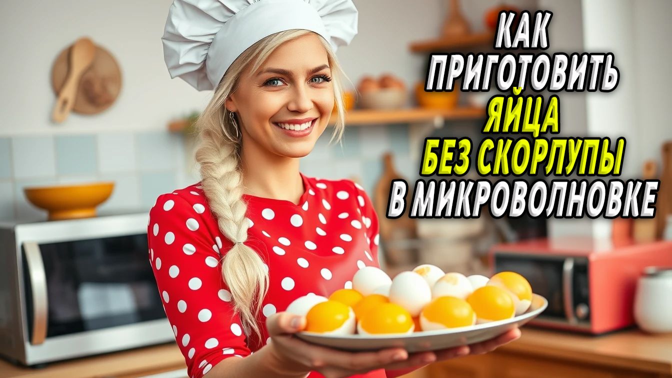 Как приготовить яйца в микроволновке без скорлупы смотреть онлайн