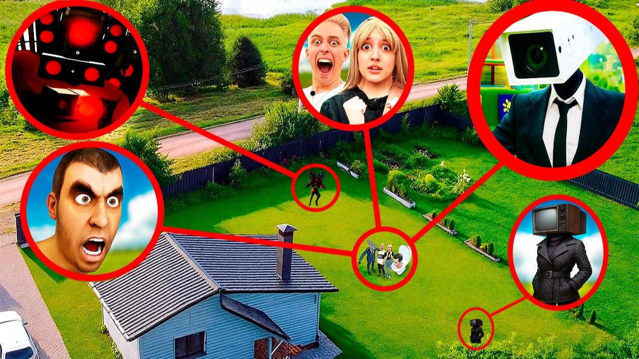 ТУАЛЕТ SKIBIDI против КАМЕРАМЭНА, ТЕЛЕВЕДУЩЕЙ И ДИКТОРА В РЕАЛЬНОЙ ЖИЗНИ! смотреть онлайн