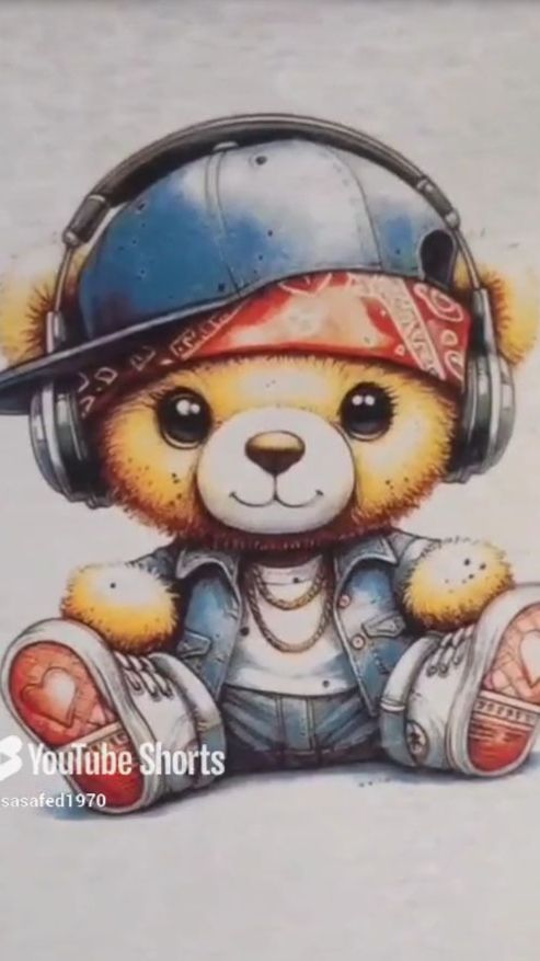 Медвежонок - Шелкография - Иван смотреть онлайн