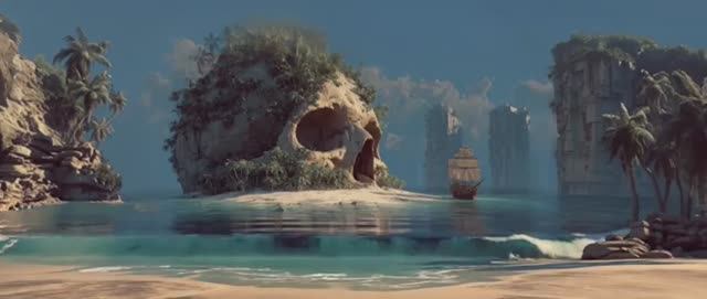 Treasure Island 1720 Cinematic | Ancient Ocean Ambient Music For Lost Adventurers