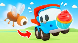 Кыш, муха, улетай! Спойте песенку вместе с Левой и помогите роботам прогнать непоседливую муху!