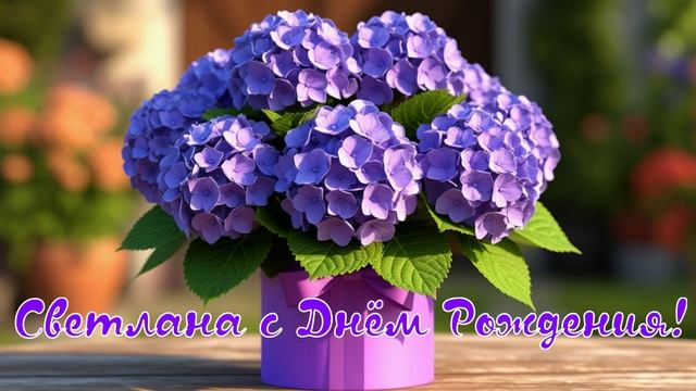 Светлана с Днём Рождения смотреть онлайн