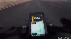 ДТП велосипедиста на скорости 202км/ч