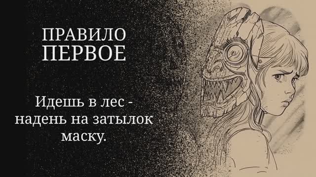 Space fantasy - Маска на затылке спасает от хищников - Космическое фэнтези Путь Укусая смотреть онлайн