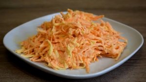 На столе столько всего, а гости едят только этот салат из моркови! Салат-объедение за 10 минут!
