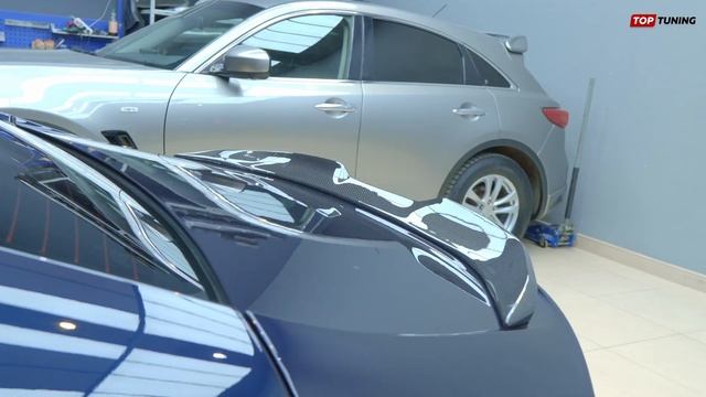 Тюнинг БМВ 8 – установка карбонового обвеса #bmw #bmwm