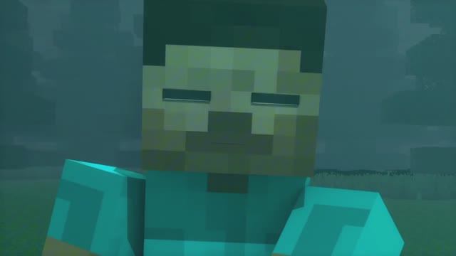 Herobrine Vs Entity 303 Music The Curse Майнкрафт анимация