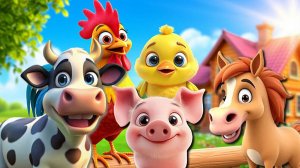 Как Говорят  Животные - Мультики про Животных - Звуки и Голоса Животных - Развивающие Мультики Детям