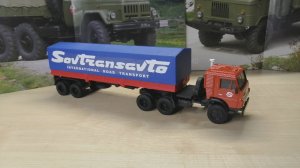 Обзор модели Камаз-5410, масштаб 1:43, «Элекон».