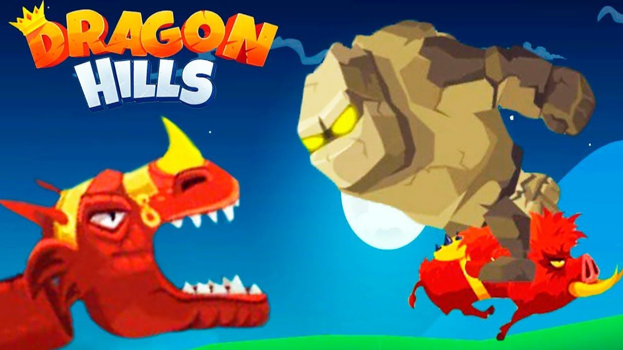 Dragon Hills #2 Победил КАМЕННОГО И ЗОЛОТОГО БОССА! Игровой мультик про РУЧНОГО ДРАКОНА И ПРИНЦЕССЫ. смотреть онлайн