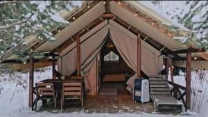 Зима Глэмпинг ЖИЗНЬ-УГРА!