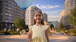 Нейровидео из рендеров  ЖК "Зелёная планета" #нейросети #недвижимость #жилойкомплекс