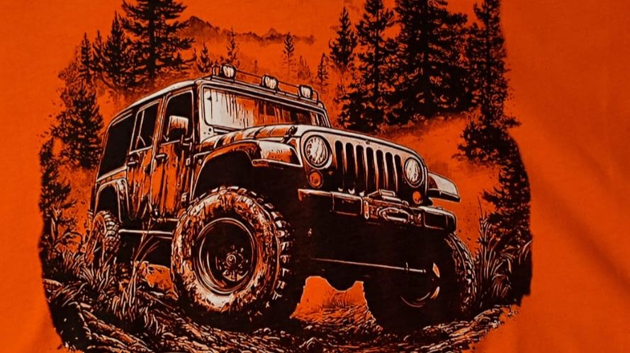 Домашняя шелкография - Jeep смотреть онлайн