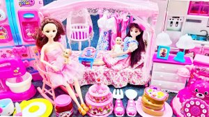 Мультики для детей. Рассматриваем домик Принцессы Барби. Смотреть онлайн мультики для малышей.