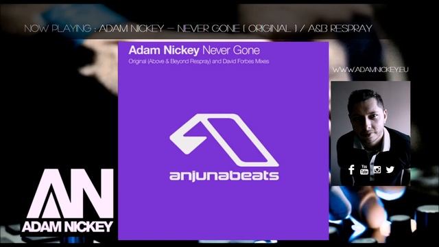 Adam Nickey - Never Gone ( original ) [A_B Respray] смотреть онлайн
