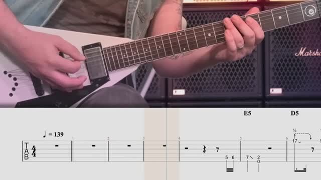 Megadeth - Peace Sells Cover (Табулатура) Guitar Tutorial TABS