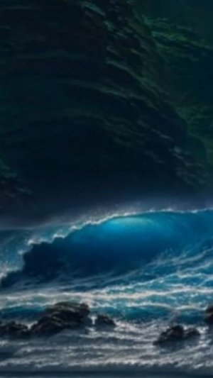 Пальмы качают море