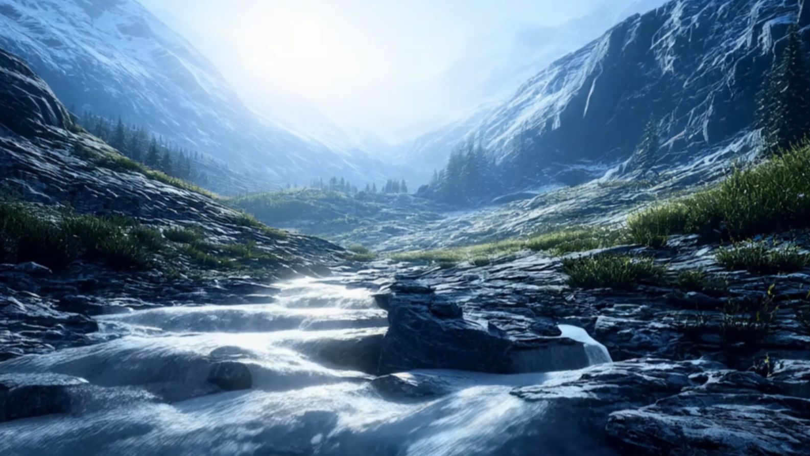 Горный ручей. Mountain Stream.