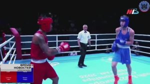 Встреча победителя первенства Европы по боксу Прохора Старцева