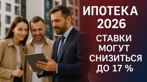 Ипотека 2026: ставки могут снизиться до 17 % - что это значит для покупателей жилья